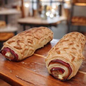 Pan de jamón en hojaldre